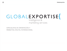 Tablet Screenshot of globalexportise.com